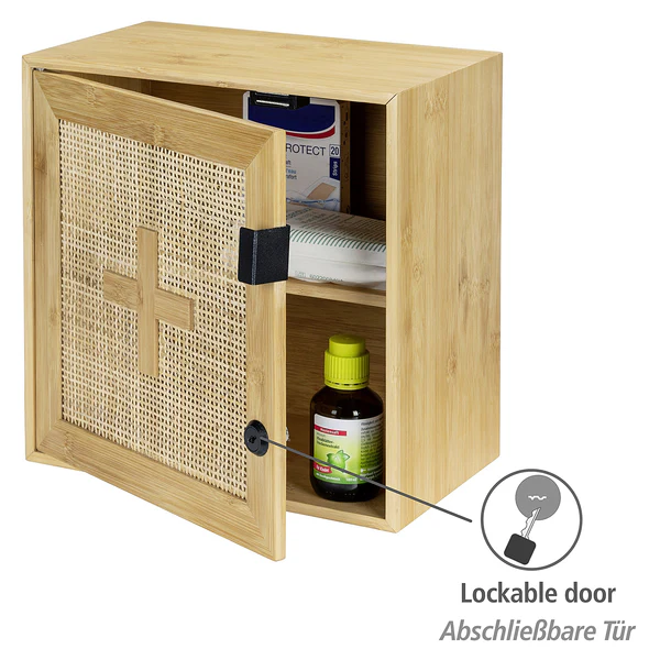 Medizinschrank Allegre - Rattan / Bambus - Image 10