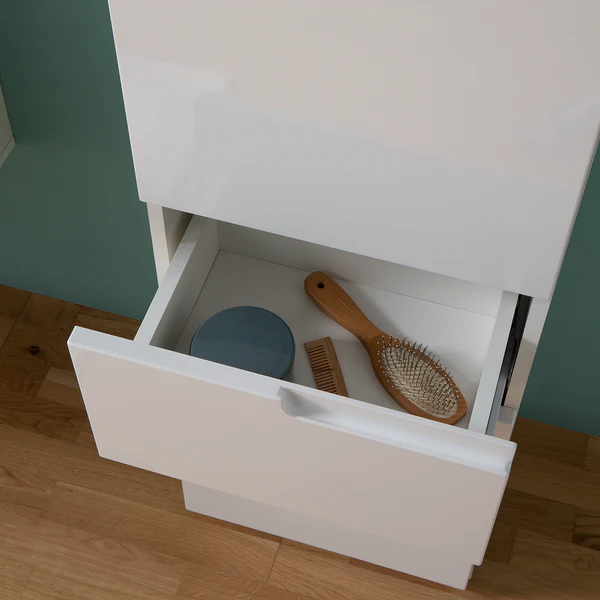 Midischrank Larado - Hochglanz Weiß / Weiß - Hochglanz Weiß - Image 15