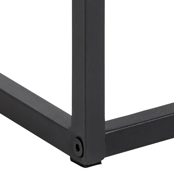 Nachtkommode Keable - Glas / Metall - Esche Schwarz Dekor - Image 14