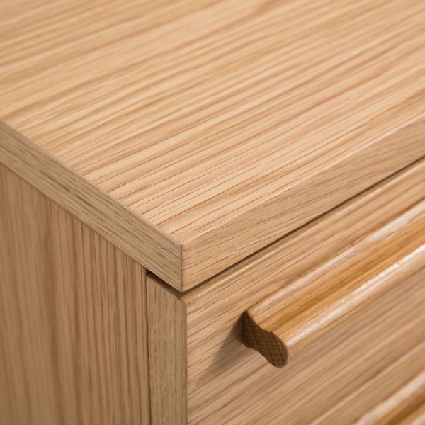 Nachtkommode MIDCENTURY - Eiche furniert - Ausrichtung links - Image 8
