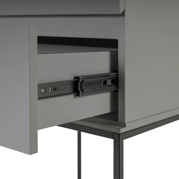 Nachtkommode Zaddy 50 cm - Grau - Image 3