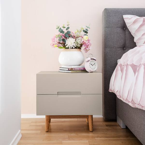 Nachtschrank LINDHOLM - Taupe - Image 2