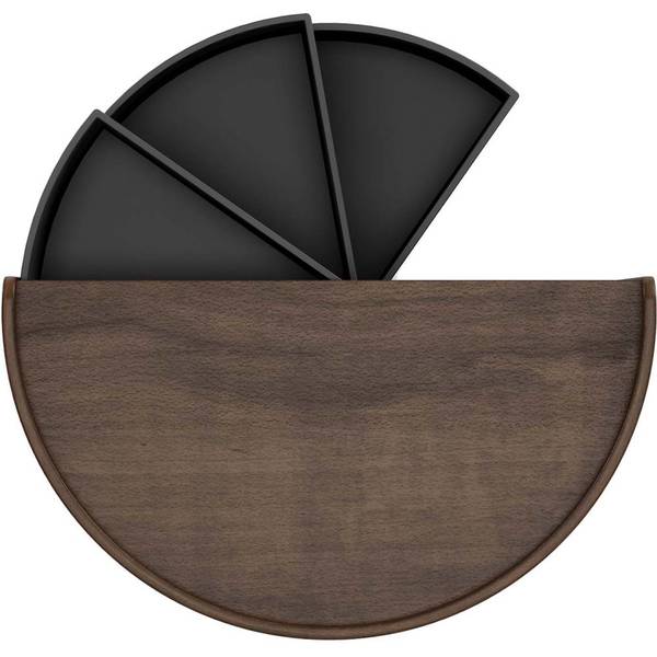 Organizer Moona - Pappelholz / Kunststoff - 25 x 15 cm - Image 4