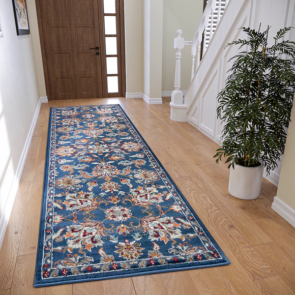 Orientteppich Caracci - Polypropylen - Dunkelblau - 80 x 240 cm - Image 2