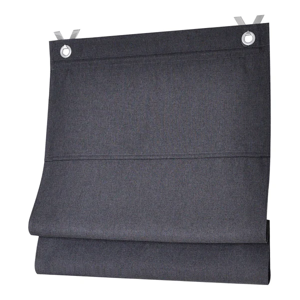 Ösenrollo Bessy I - Polyester - Anthrazit - 60 x 130 cm