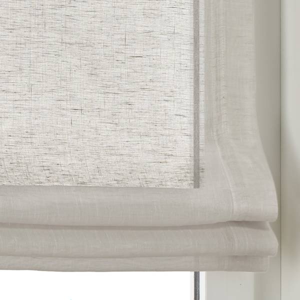Ösenrollo Brondby - Webstoff - Taupe - 60 x 140 cm - Image 3