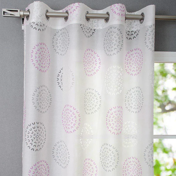 Ösenschal Bella - Baumwolle / Polyester - Rosa - 135 x 225 cm - Image 4