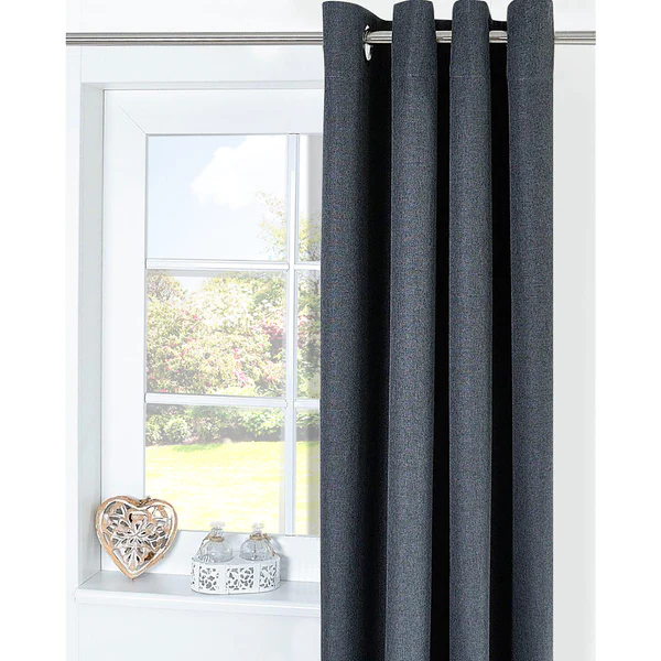 Ösenschal Dimout I - Polyester - Anthrazit - 140 x 145 cm - Image 2