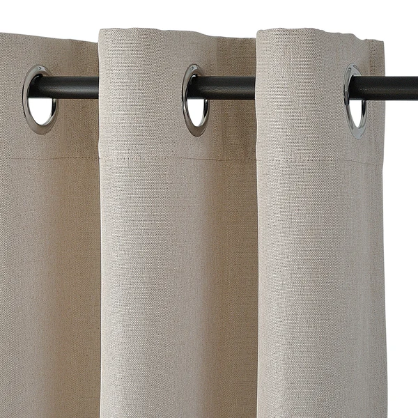 Ösenschal Dimout I - Polyester - Beige - 140 x 145 cm - Image 5
