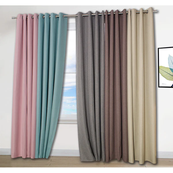 Ösenschal Dimout I - Polyester - Braun - 140 x 225 cm - Image 3