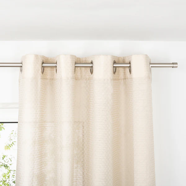 Ösenschal Dot - Polyester - Sand - 135 x 245 cm - Image 2