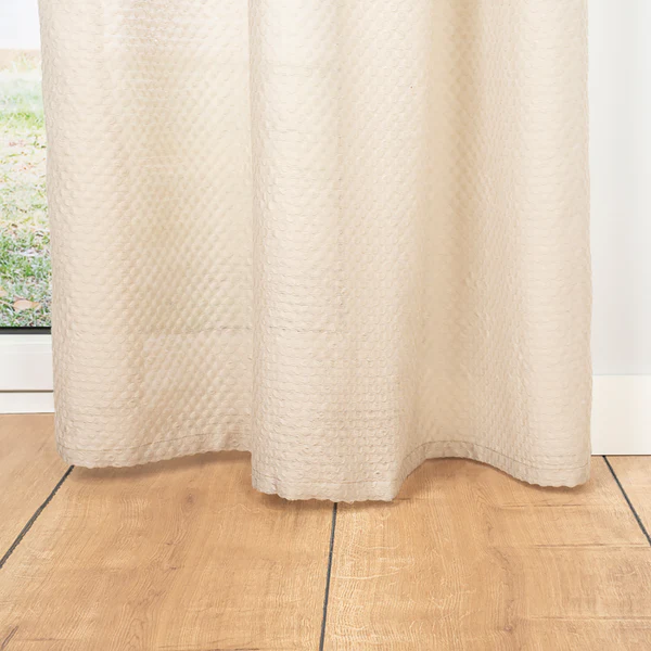 Ösenschal Dot - Polyester - Sand - 135 x 245 cm - Image 3