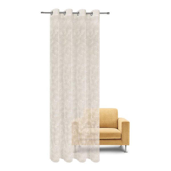 Ösenschal Dumti - Polyester - Weiß - Image 3