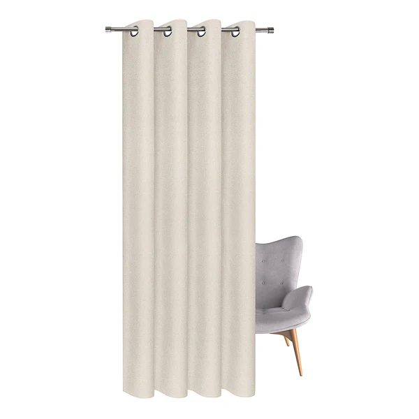 Ösenschal Fidal - Polyester - Beige - Image 3