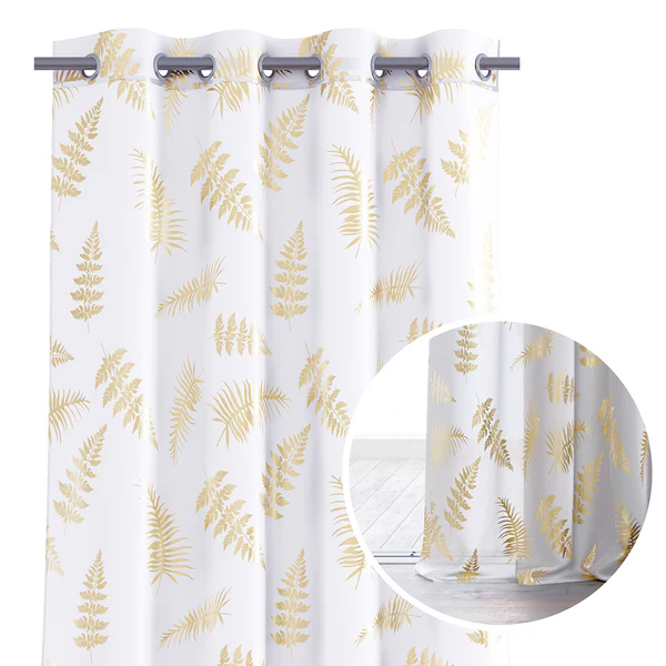 Ösenschal Meaves - Polyester - Gold - 140 x 270 cm - Image 3