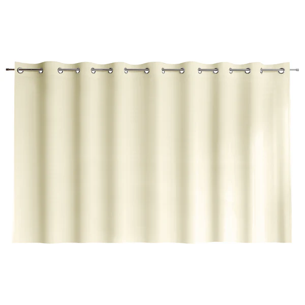 Ösenschal Oilie - Polyester - Ecru - 300 x 160 cm
