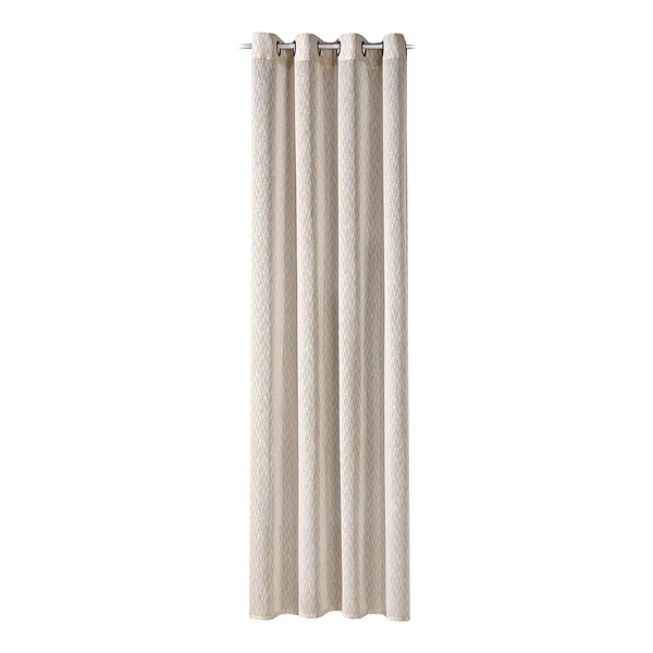 Ösenschal Weda - Polyester - Beige - 140 x 245 cm