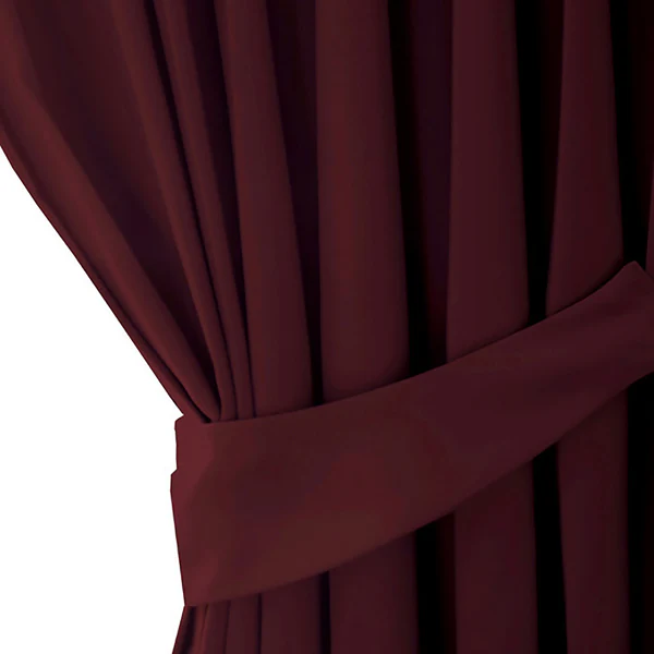 Ösenvorhang Blackout I - Polyester - Bordeaux - 140 x 270 cm - Image 4