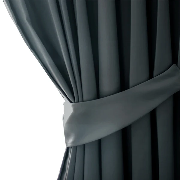 Ösenvorhang Blackout I - Polyester - Graphit - 140 x 175 cm - Image 3
