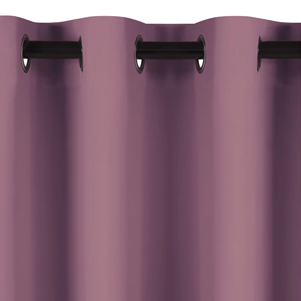 Ösenvorhang Blackout I - Polyester - Pink - 140 x 270 cm - Image 3