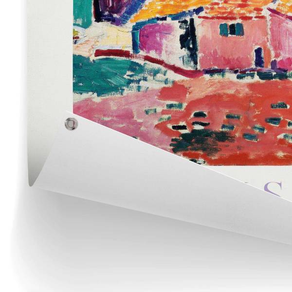Outdoor-Poster Les Toits De Collioure - Polyester- Mehrfarbig - 60 x 80 cm - Image 3