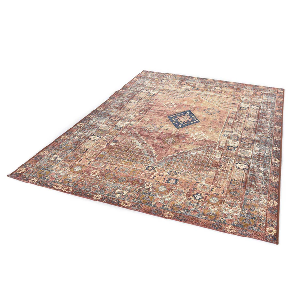 Outdoorteppich Funky Orient Two - Kunstfaser - Rust - 60 x 100 cm - Image 2
