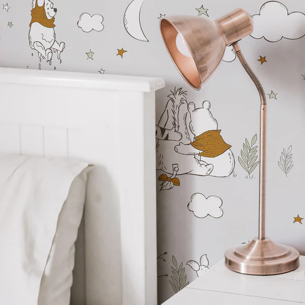 Papiertapete Disney Winnie Pooh - Papier - Grau - Image 3