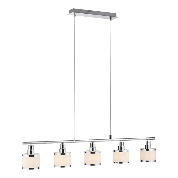 Pendelleuchte Accor - Polyester PVC / Eisen - 5-flammig - Image 6