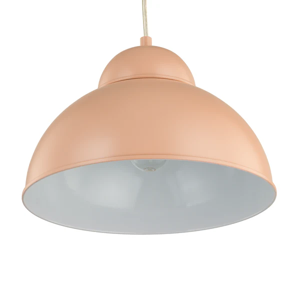 Pendelleuchte Anda - Eisen - 1-flammig - Rosa - Image 6
