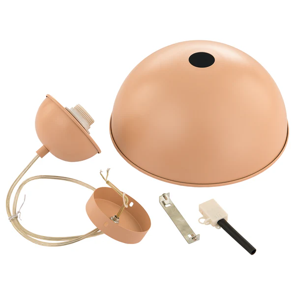 Pendelleuchte Anda - Eisen - 1-flammig - Rosa - Image 8