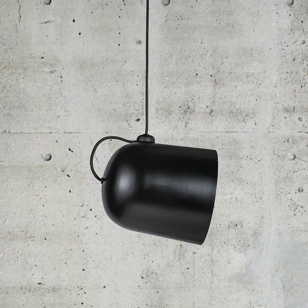 Pendelleuchte Angle - Stahl - 1-flammig - Schwarz - Schwarz - Image 6