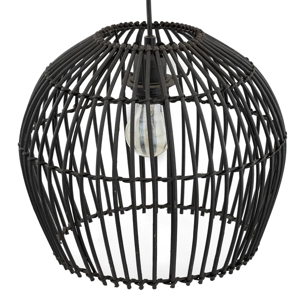 Pendelleuchte Apulien II - Rattan / Eisen - 1-flammig - Image 3