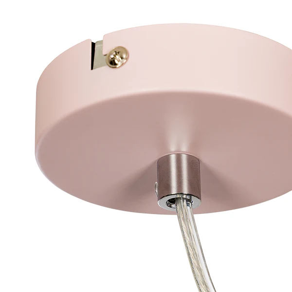 Pendelleuchte Armour - Eisen - 1-flammig - Rosa - Image 10