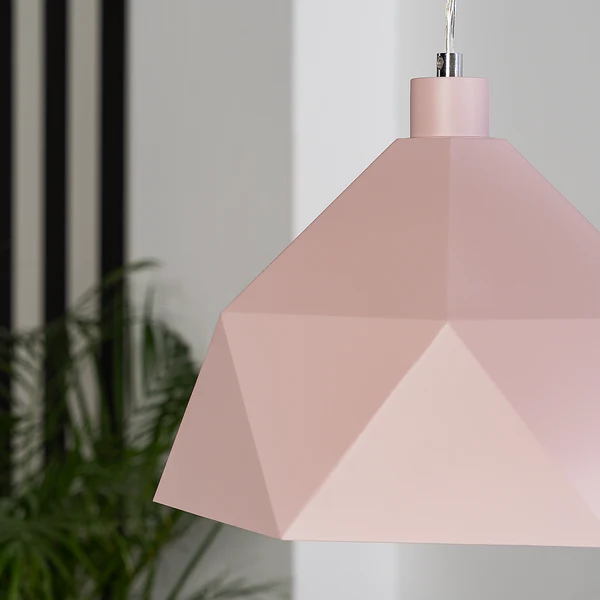 Pendelleuchte Armour - Eisen - 1-flammig - Rosa - Image 4