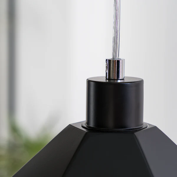 Pendelleuchte Armour - Eisen - 1-flammig - Schwarz - Image 7