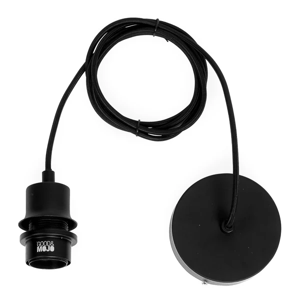 Pendelleuchte Bhutan - Bambus massiv / Eisen - 1-flammig - Durchmesser: 30 cm - Image 12