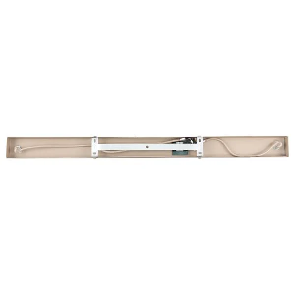 Pendelleuchte Bilman - Gusseisen / Klarglas - Beige - 4-flammig - Image 8