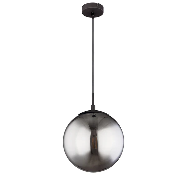 Pendelleuchte Blama II - Rauchglas / Eisen - 1-flammig - Image 3