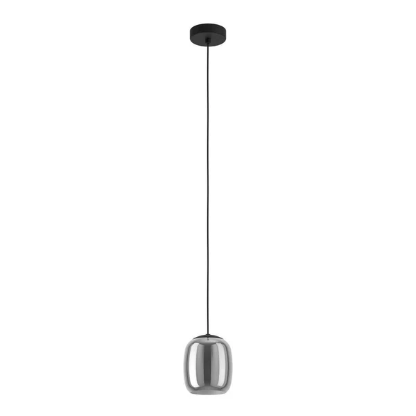 Pendelleuchte Ciampino Typ C - Rauchglas / Stahl - 1-flammig - Image 2