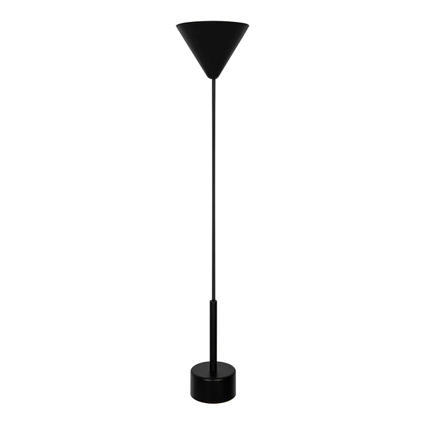 Pendelleuchte Clyde 1-flammig - Stahl / PVC - Schwarz - Image 6