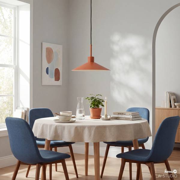 Pendelleuchte CORUS - Eisen - 1-flammig - Rostbraun - Image 3