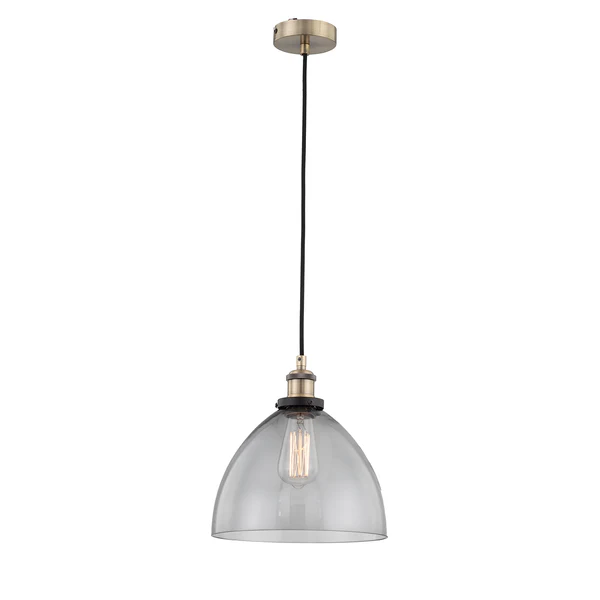 Pendelleuchte Cuzy - Rauchglas / Metall - 1-flammig - Image 4