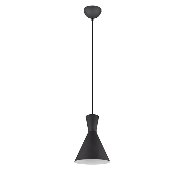 Pendelleuchte Enzo - Aluminium - 1-flammig - Schwarz - Image 3