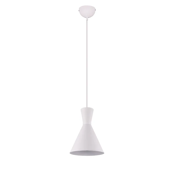Pendelleuchte Enzo - Aluminium - 1-flammig - Weiß - Image 3