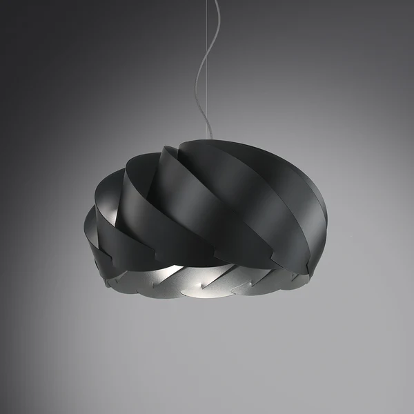 Pendelleuchte Globe - Schwarz - Höhe: 35 cm - Image 2