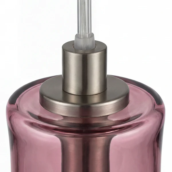 Pendelleuchte GLOWIN - Farbglas / Eisen - 5-flammig - Multicolor - Image 10