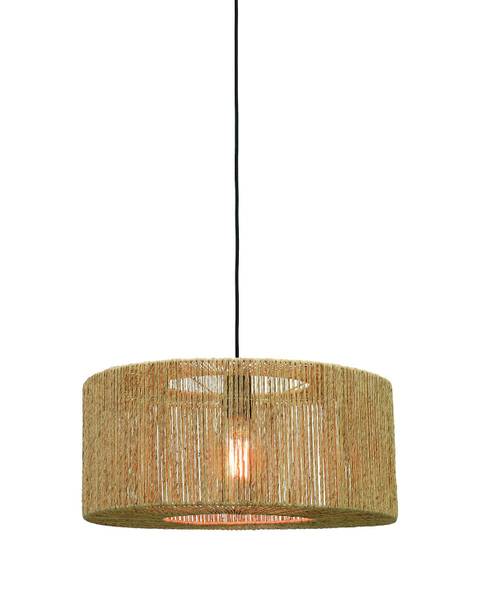 Pendelleuchte Iguazu Typ A - Beige - Jute - 50 x 22 x 50 cm - Image 7