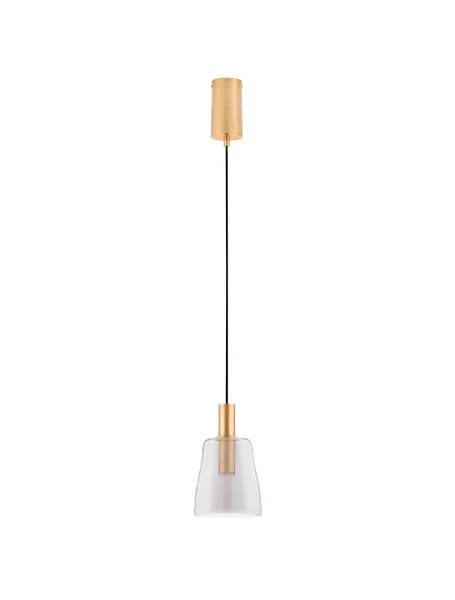 Pendelleuchte Imatia Typ B - Aluminium / Rauchglas - Gold - Image 5