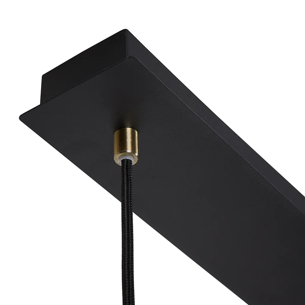 Pendelleuchte INSPYR - Eisen - 4 flammig - Schwarz - Image 9