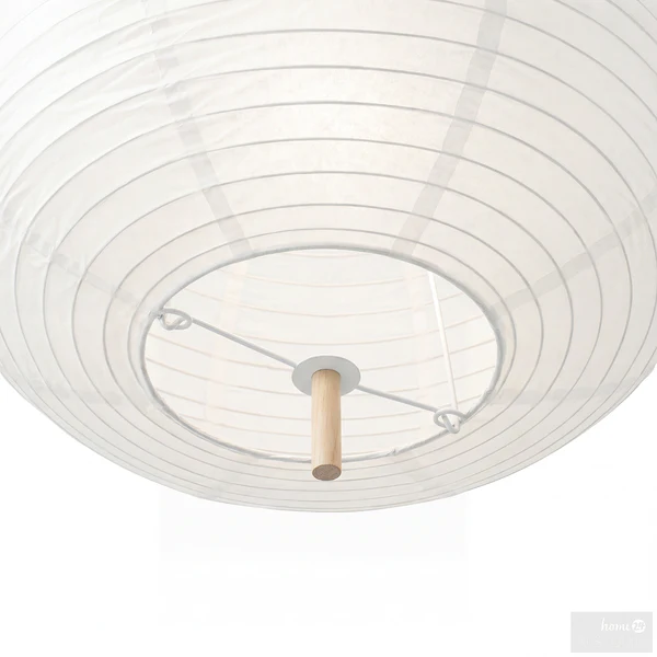 Pendelleuchte Jelux Zylinderform - Papier / Eisen - 1-flammig - Image 8